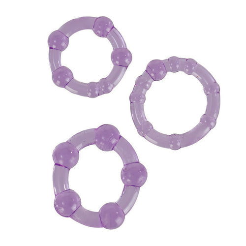 ISLAND RINGS- PURPLE - SE142914