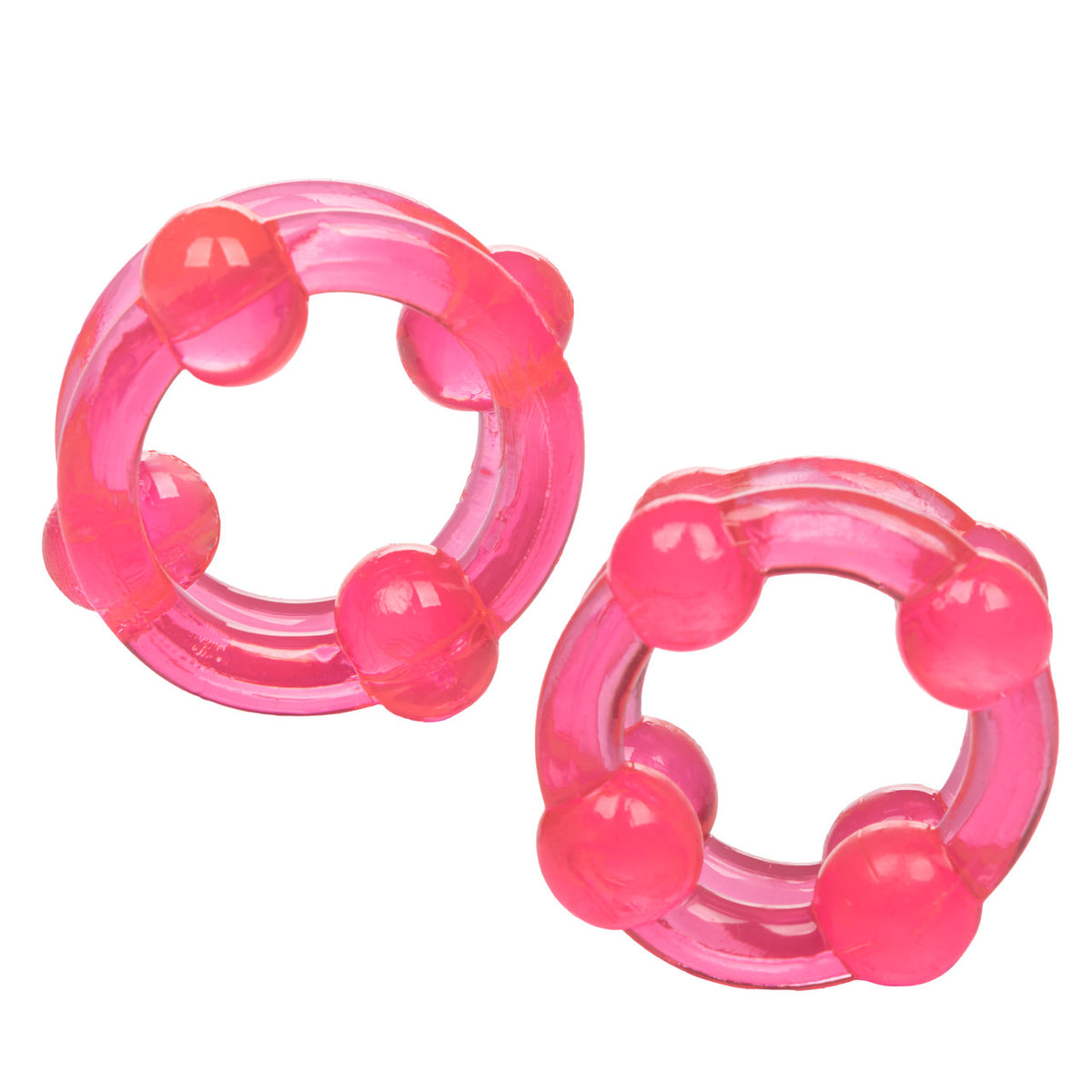 ISLAND RINGS DOUBLE STACKERS- PINK - SE143704