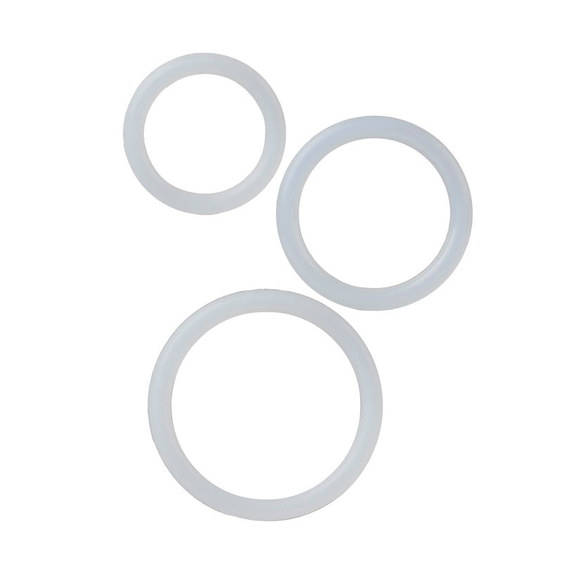 SILICONE SUPPORT RINGS CLEAR - SE145520