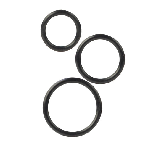SILICONE SUPPORT RINGS BLACK - SE145525