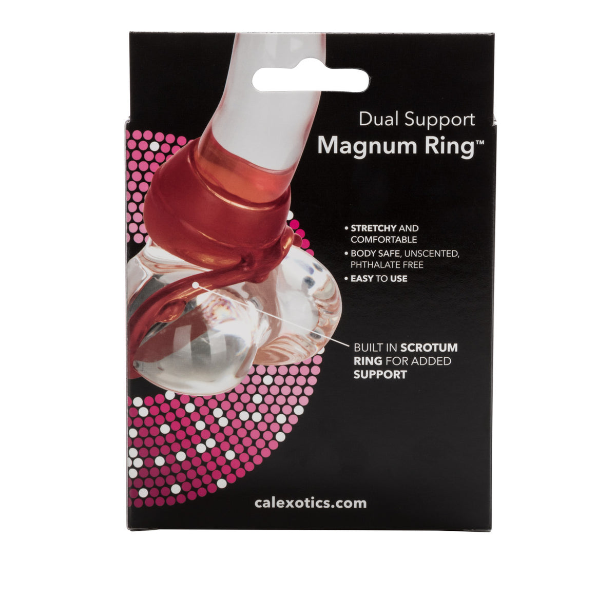 DUAL SUPPORT MAGNUM RING RED - SE146011