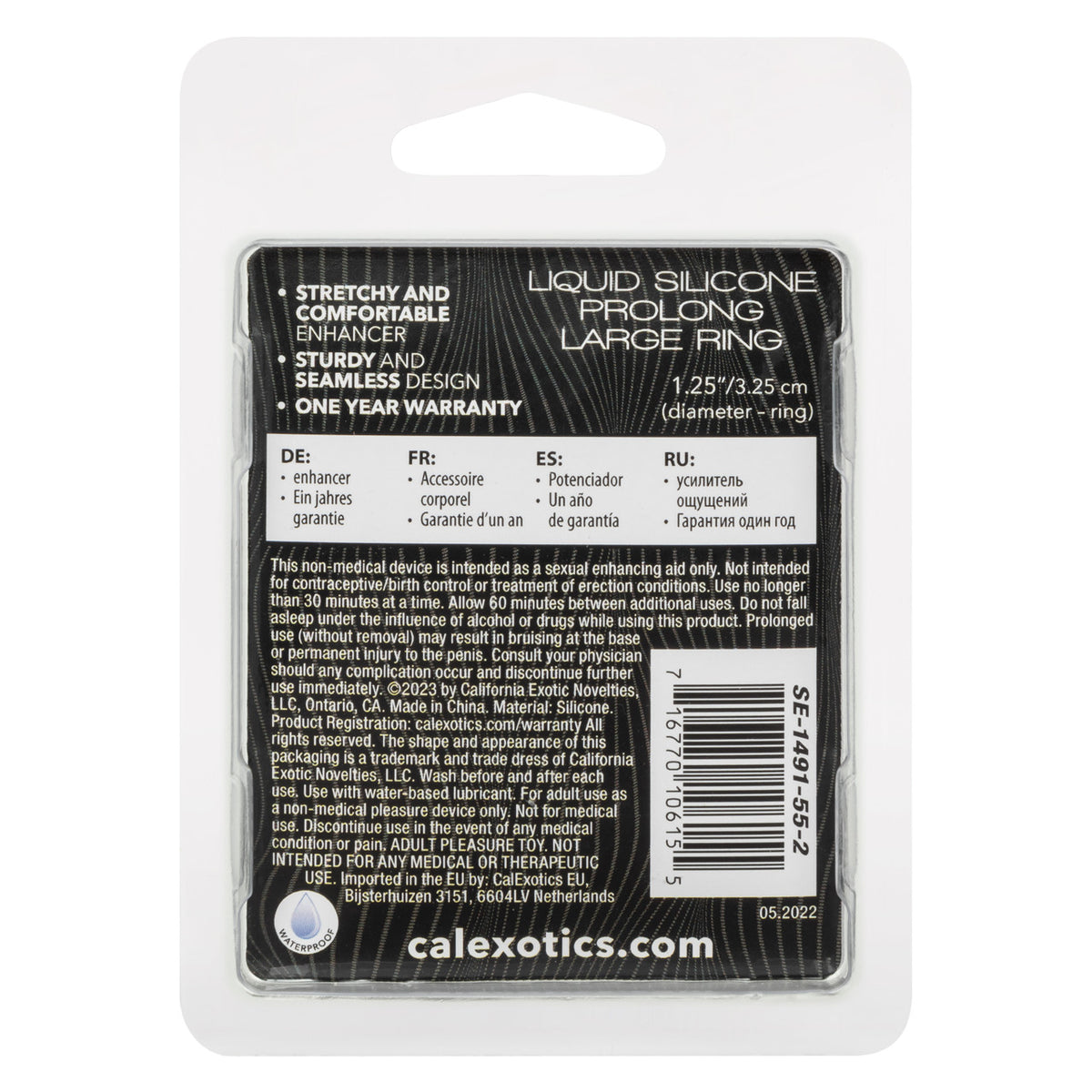 ALPHA LIQUID SILICONE PROLONG LARGE RING - SE149155