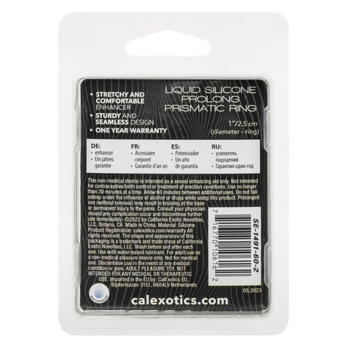 ALPHA LIQUID SILICONE PROLONG PRISMATIC RING - SE149160