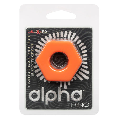 ALPHA LIQUID SILICONE PROLONG SEXAGON RING - SE149170
