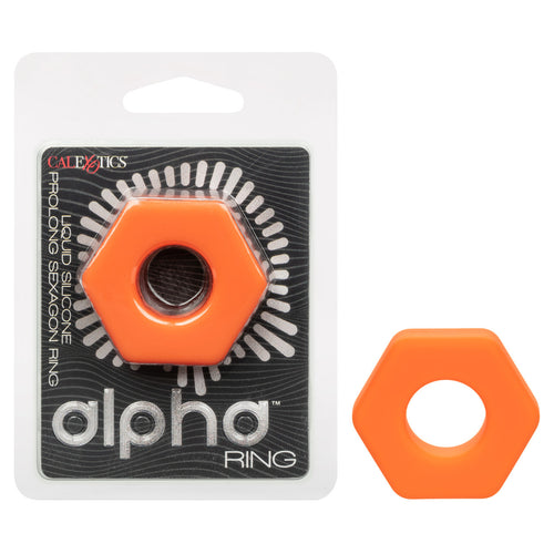 ALPHA LIQUID SILICONE PROLONG SEXAGON RING - SE149170