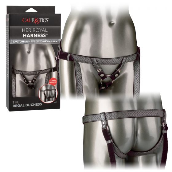 HER ROYAL HARNESS THE REGAL DUCHESS PEWTER - SE156307