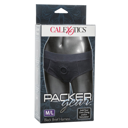 PACKER GEAR BLACK BRIEF HARNESS M/L - SE157510