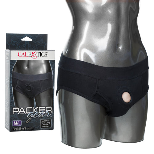 PACKER GEAR BLACK BRIEF HARNESS M/L - SE157510