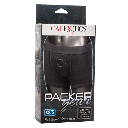 PACKER GEAR BLACK BOXER HARNESS XS/S - SE157605