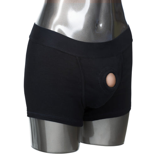 PACKER GEAR BLACK BOXER HARNESS XS/S - SE157605