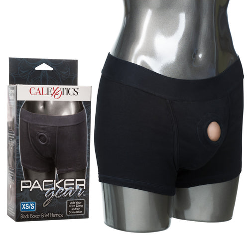 PACKER GEAR BLACK BOXER HARNESS XS/S - SE157605