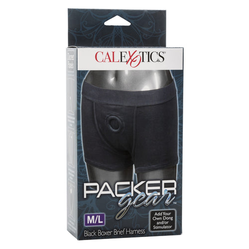 PACKER GEAR BLACK BOXER HARNESS M/L - SE157610