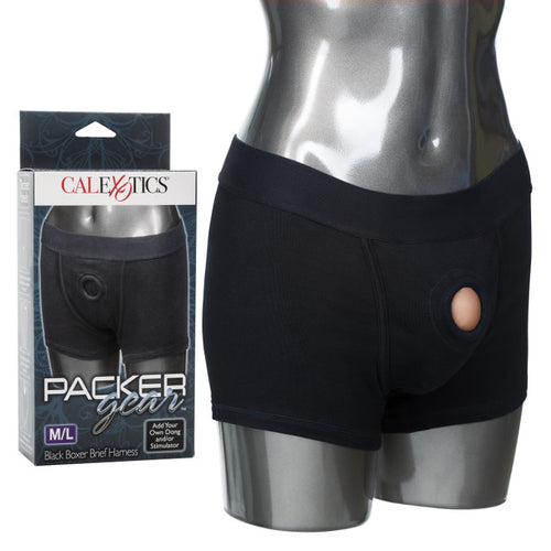 PACKER GEAR BLACK BOXER HARNESS M/L - SE157610