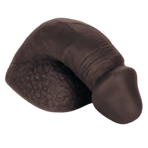 PACKER GEAR BLACK PACKING PENIS 4IN SILICONE - SE158035