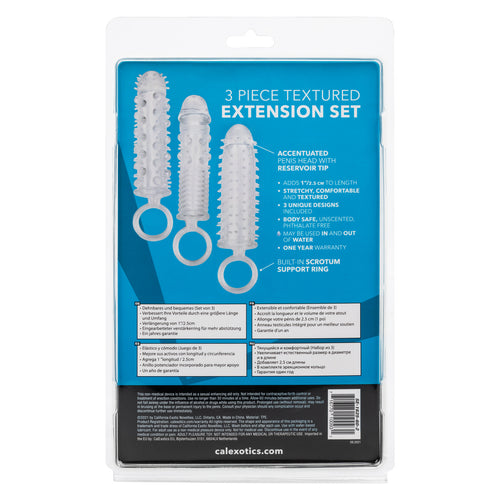 3 PIECE TEXTURED EXTENSION SET - SE162560