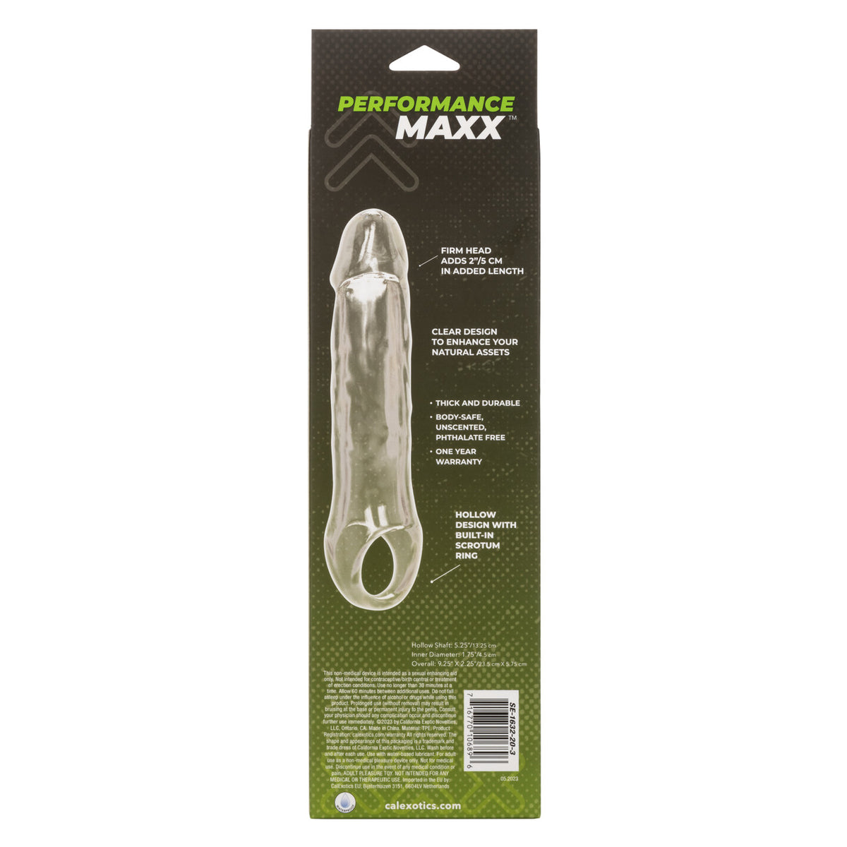 PERFORMANCE MAXX CLEAR EXTENSION 7.5 INCH - SE163220