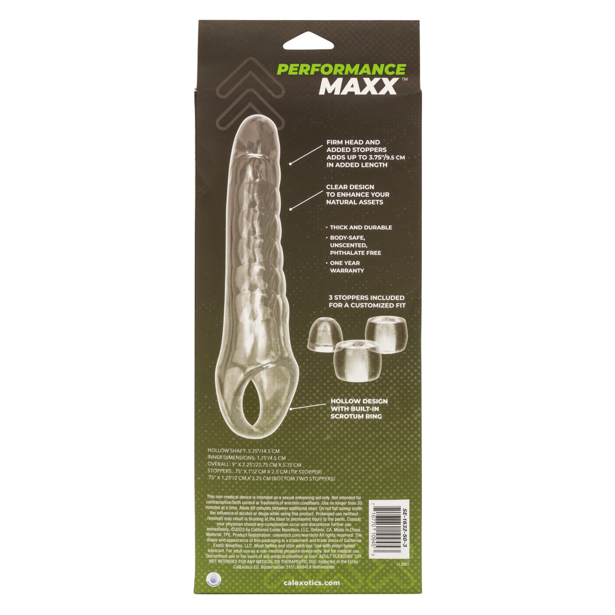 PERFORMANCE MAXX CLEAR EXTENSION KIT - SE163250