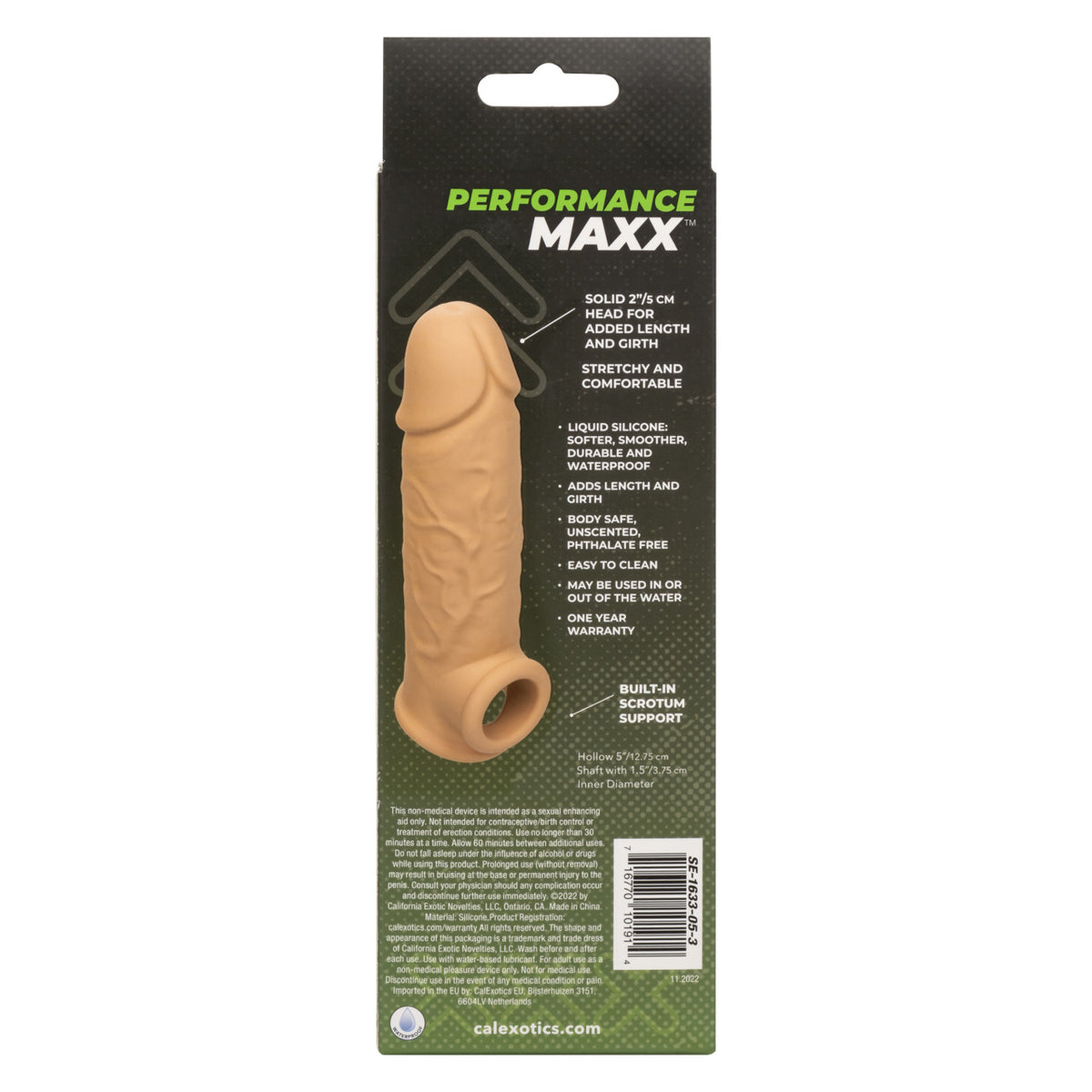 PERFORMANCE MAXX LIFE-LIKE EXTENSION 7IN IVORY - SE163305