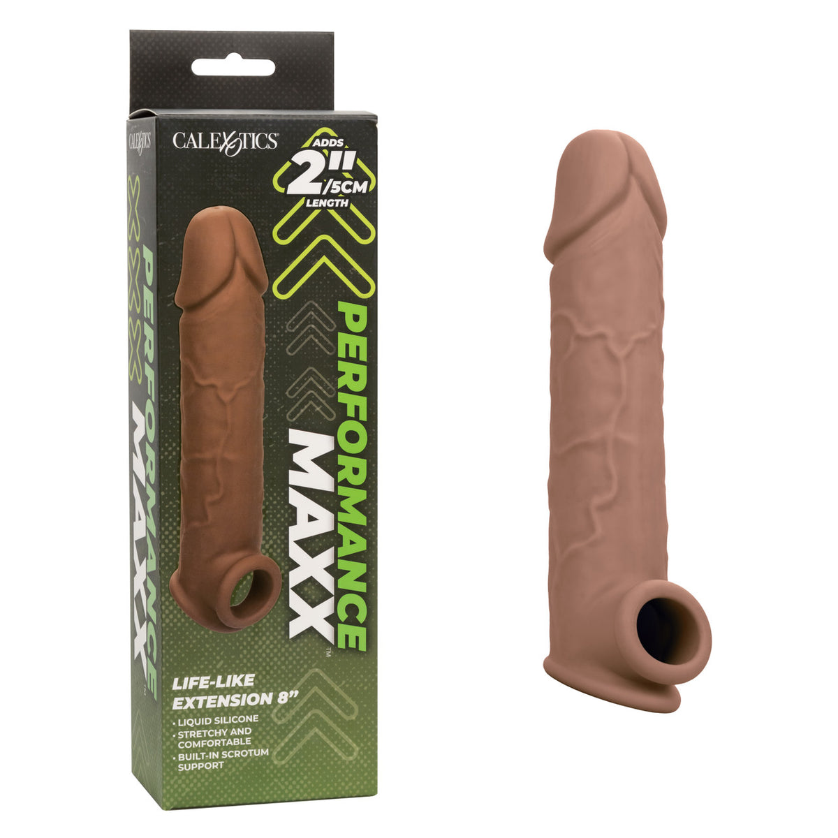 PERFORMANCE MAXX LIFE-LIKE EXTENSION 8IN BROWN - SE163320