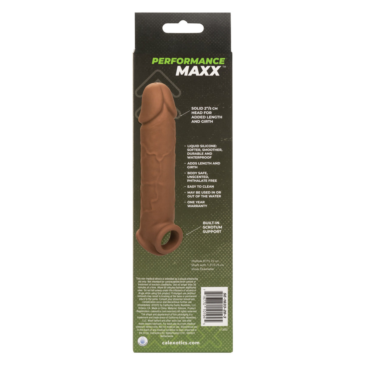PERFORMANCE MAXX LIFE-LIKE EXTENSION 8IN BROWN - SE163320