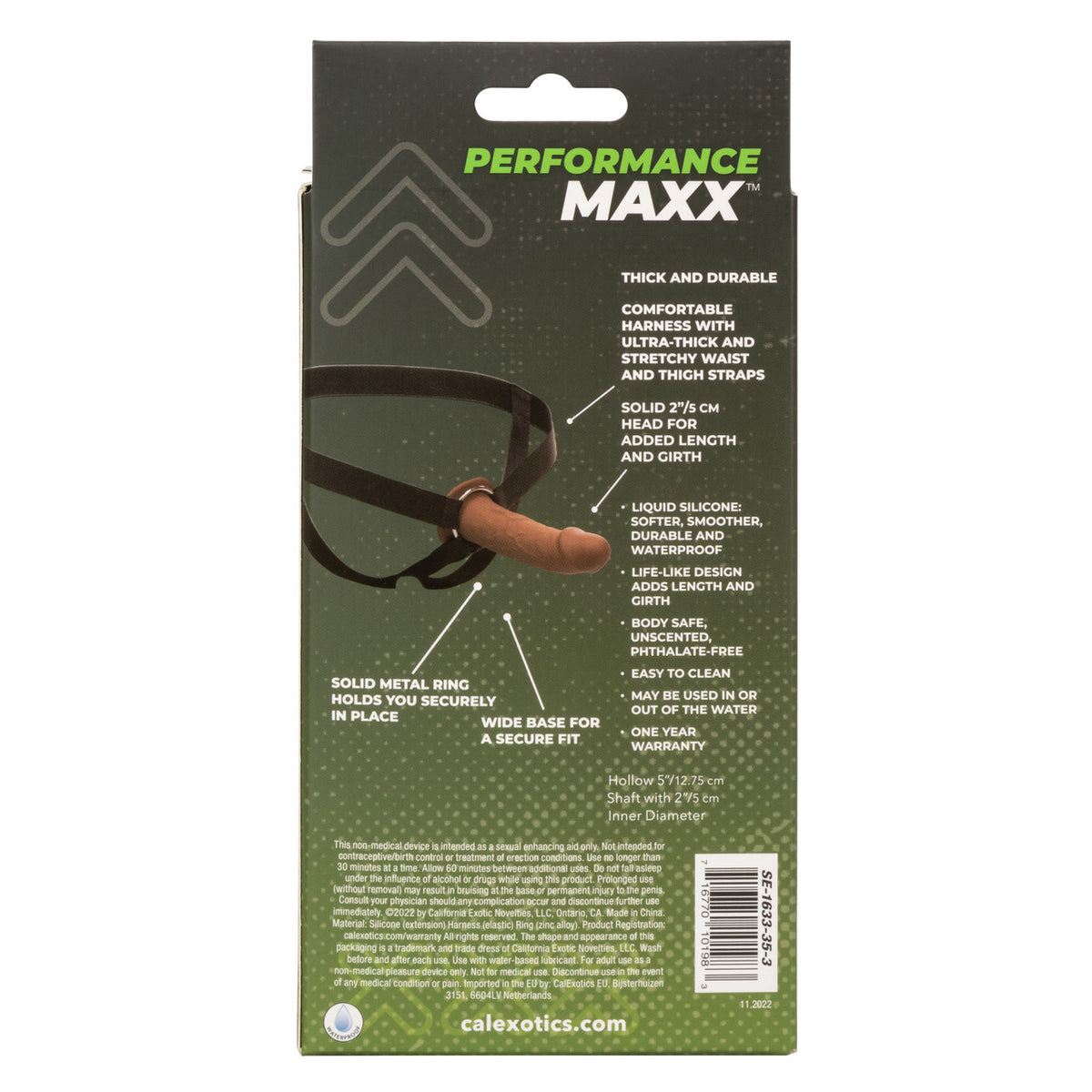PERFORMANCE MAXX LIFE-LIKE EXTENSION W/ HARNESS BROWN - SE163335