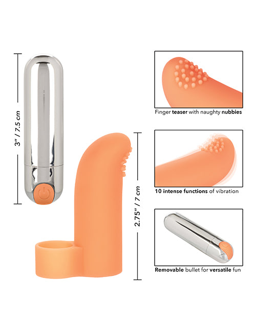 INTIMATE PLAY RECHARGEABLE FINGER TICKLER - SE170500