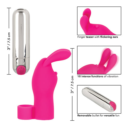 INTIMATE PLAY RECHARGEABLE FINGER BUNNY - SE170520