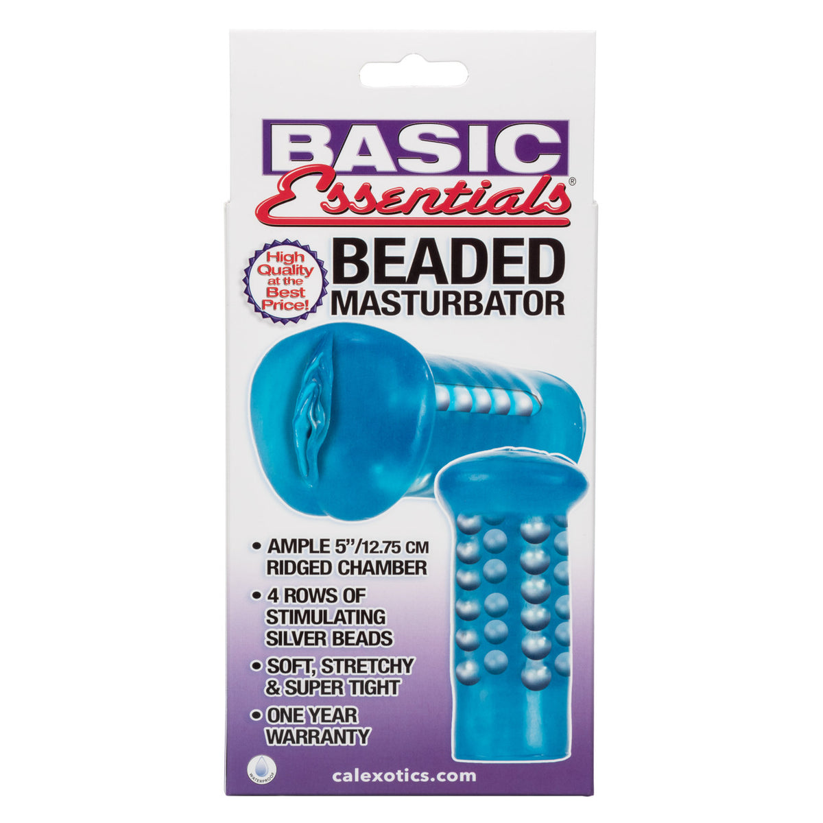 BASIC ESSENTIALS BEADED MASTURBATOR - SE178612