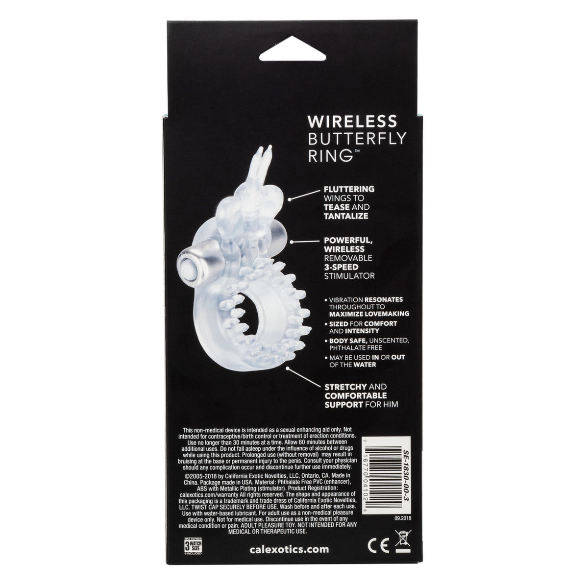 WIRELESS BUTTERFLY RING - SE183000
