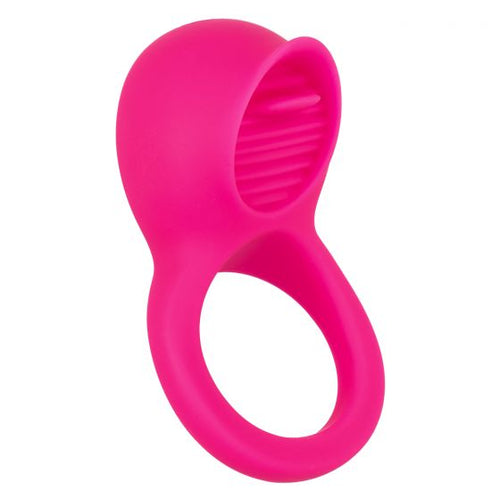 SILICONE RECHARGEABLE TEASING TONGUE ENHANCER - SE184170