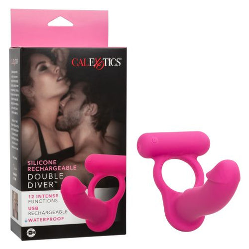 SILICONE RECHARGEABLE DOUBLE DIVER - SE184415
