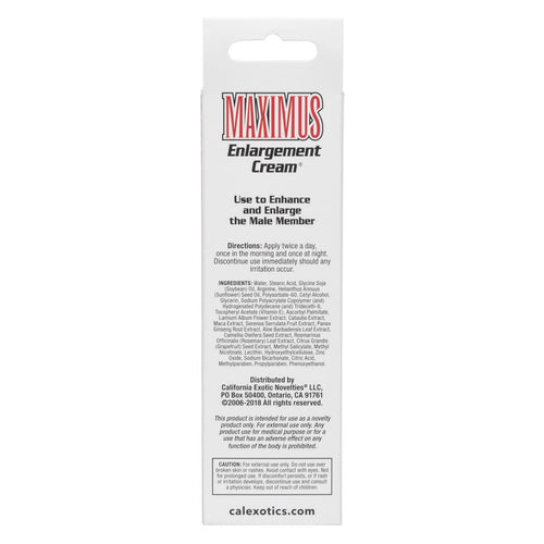 MAXIMUS ENLARGEMENT CREAM - SE220700