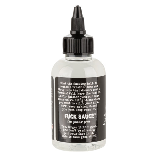 FUCK SAUCE SLICK SILICONE 4 OZ LUBE - SE240430