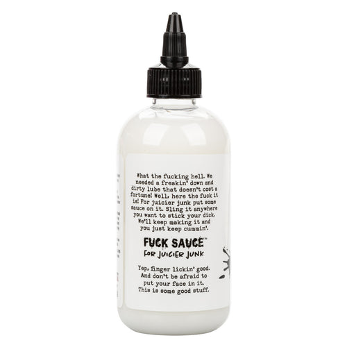 FUCK SAUCE CUM SCENTED LUBE 8OZ - SE240525