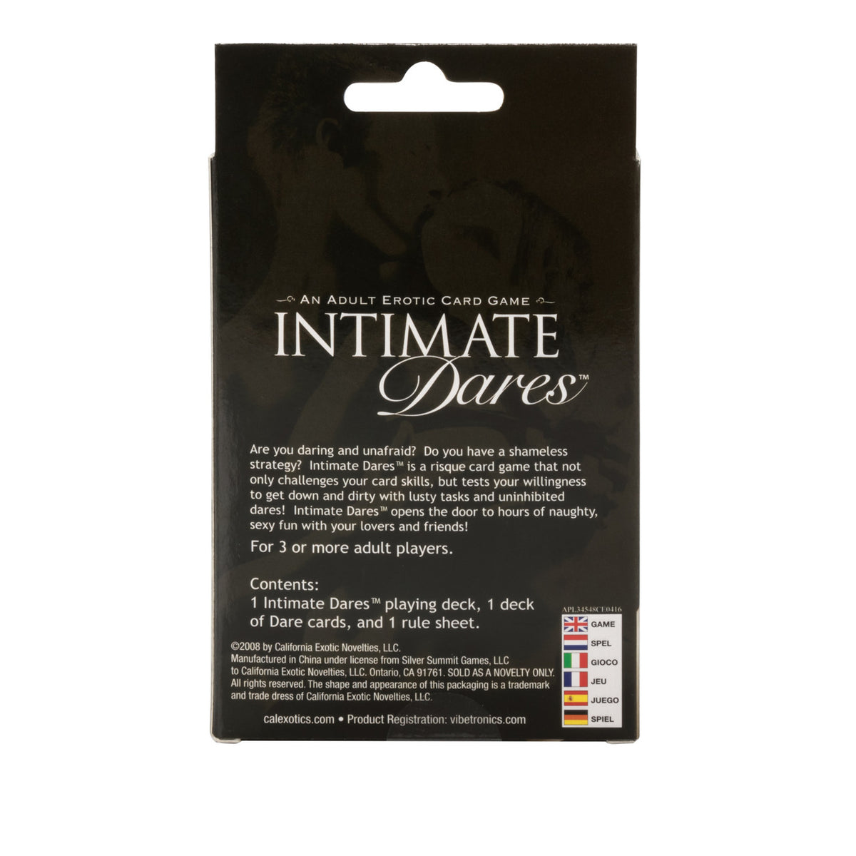 INTIMATE DARE GAME - SE252900