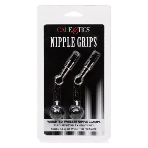 NIPPLE GRIPS WEIGHTED TWEEZER NIPPLE CLAMPS - SE255110