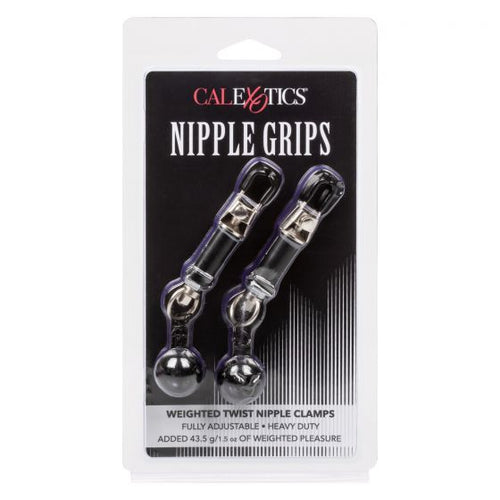 NIPPLE GRIPS WEIGHTED TWIST NIPPLE CLAMPS - SE255120