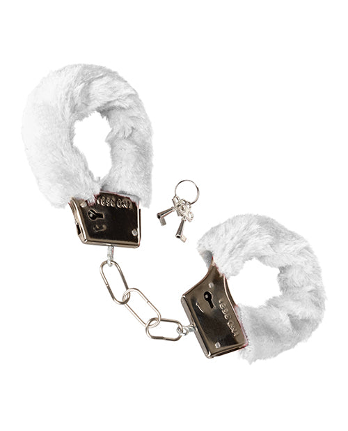 PLAYFUL FURRY CUFFS WHITE - SE265115