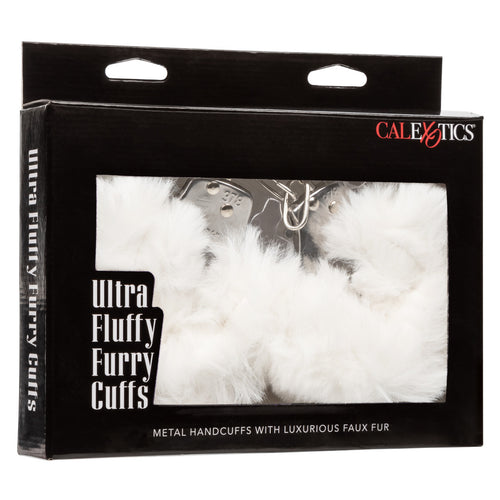 ULTRA FLUFFY FURRY CUFFS WHITE - SE265150