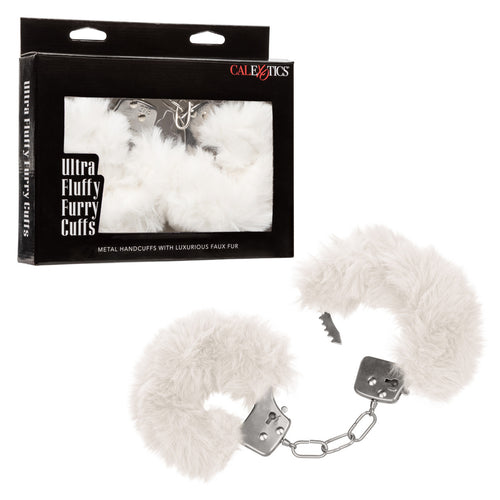 ULTRA FLUFFY FURRY CUFFS WHITE - SE265150