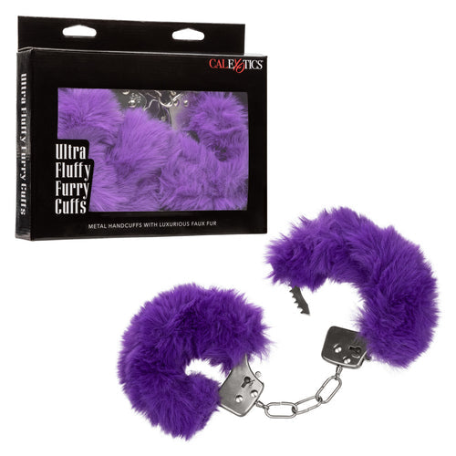 ULTRA FLUFFY FURRY CUFFS PURPLE - SE265160