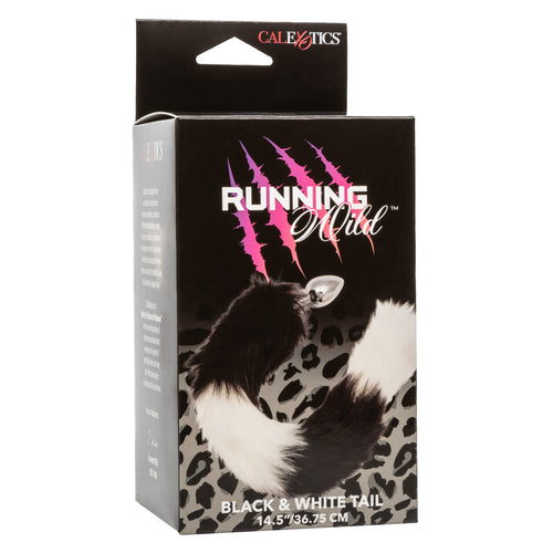 RUNNING WILD BLACK & WHITE TAIL - SE265415