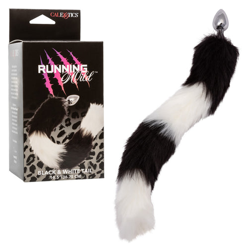 RUNNING WILD BLACK & WHITE TAIL - SE265415