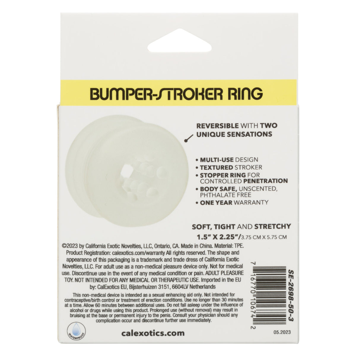 BOUNDLESS BUMPER-STROKER RING - SE269850