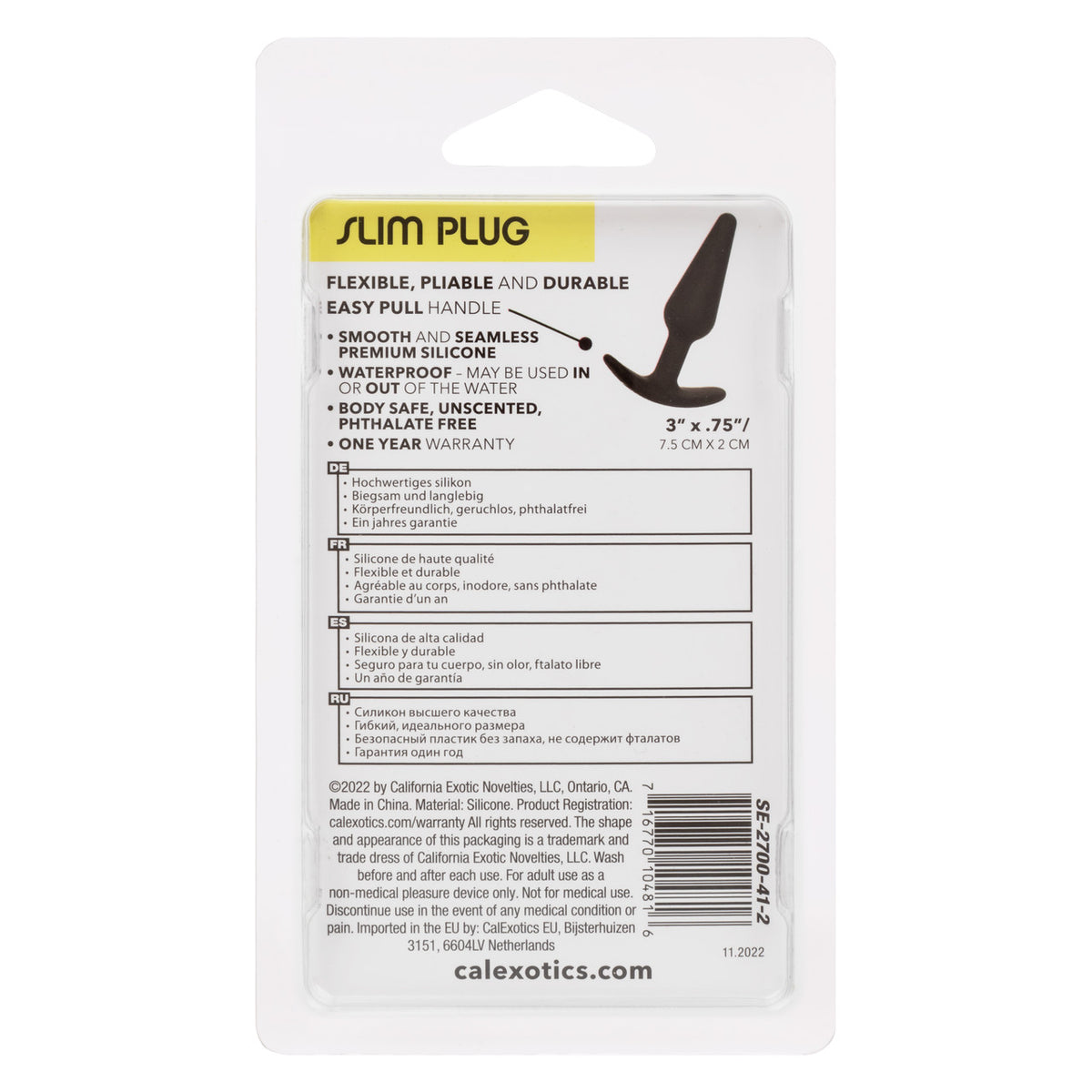 BOUNDLESS SLIM PLUG - SE270041