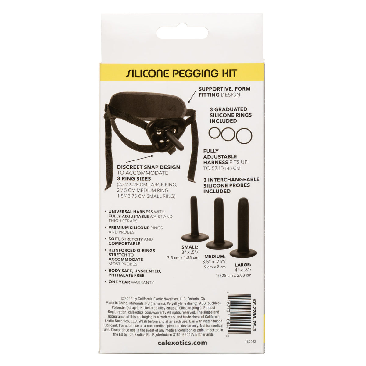 BOUNDLESS SILICONE PEGGING KIT - SE270075