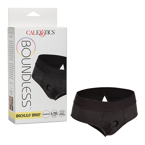 BOUNDLESS BACKLESS BRIEF L/XL HARNESS BLACK - SE270110