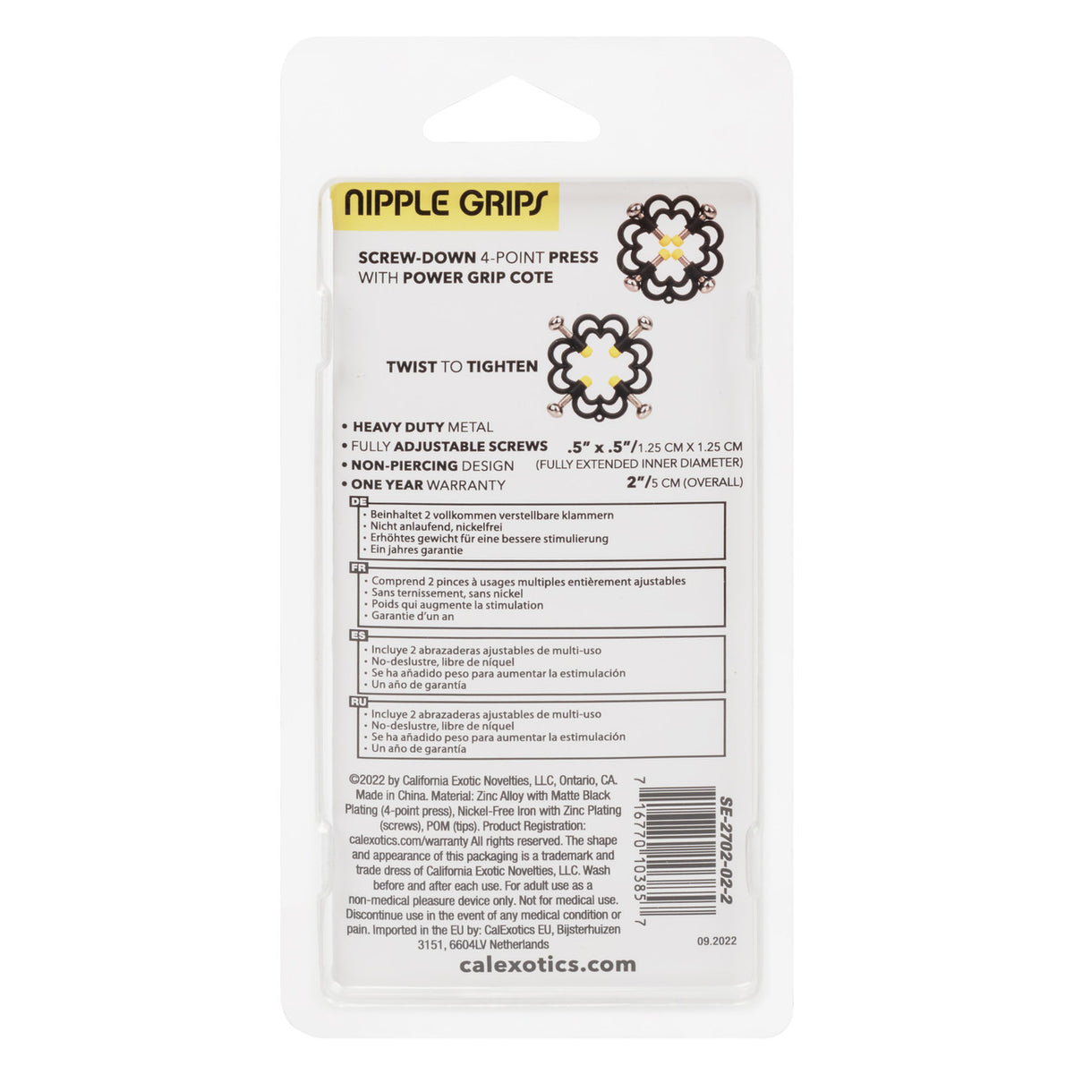 BOUNDLESS NIPPLE GRIPS - SE270202
