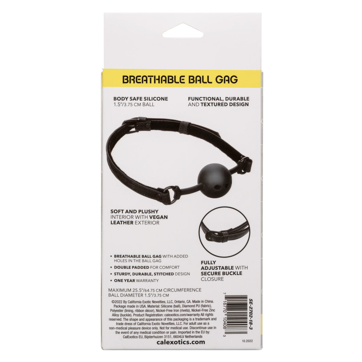 BOUNDLESS BREATHABLE GAG - SE270218