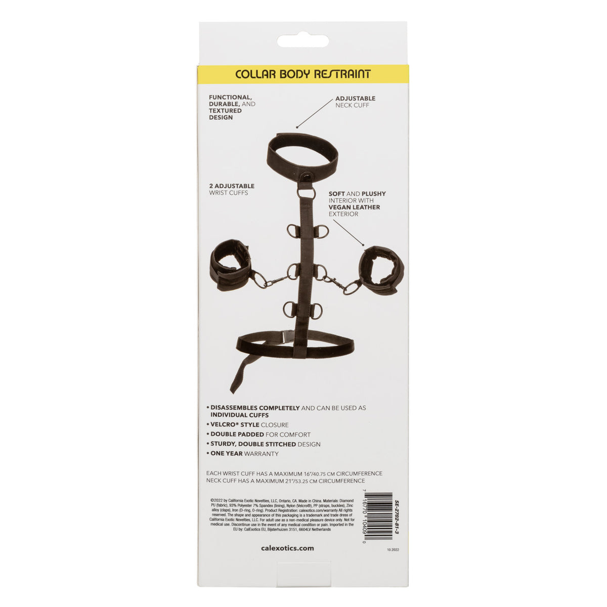 BOUNDLESS COLLAR RESTRAINT - SE270281